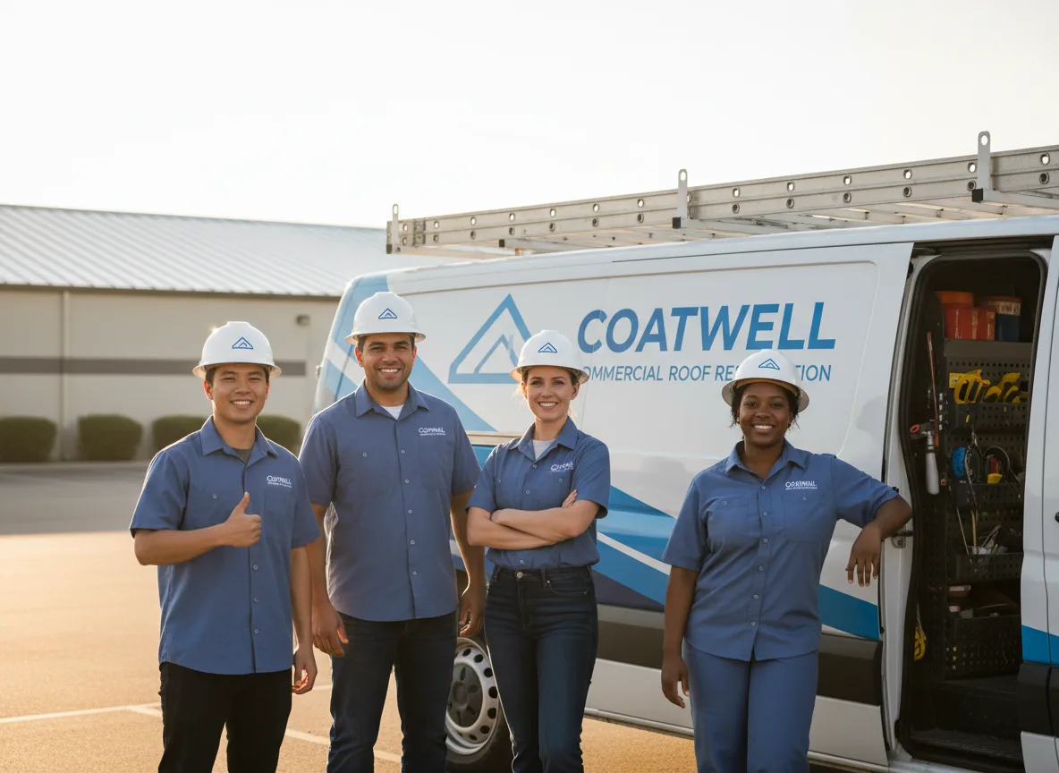Commercial roof coating company in Moorefield, NE